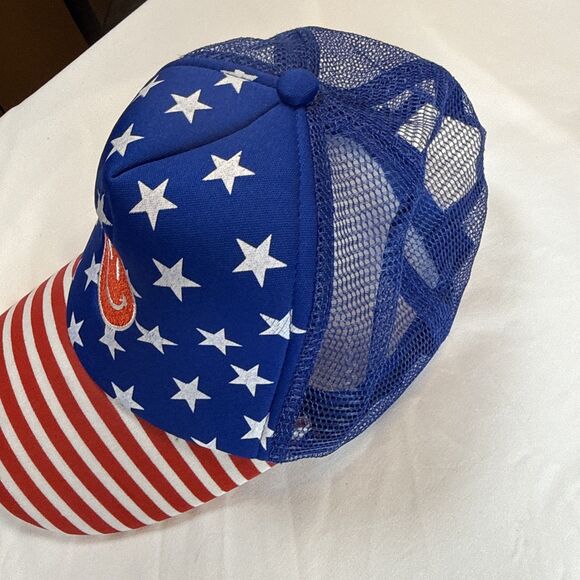 SHEIN Hat Stars And Stripes Red White And Blue NWOT - Picture 11 of 11